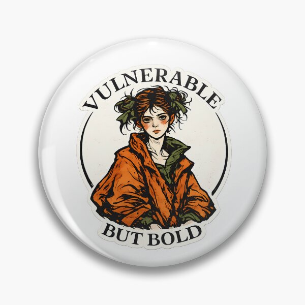 Item preview, Vulnerable But Bold Woman Indie Illustration designed and sold by chattsuede.