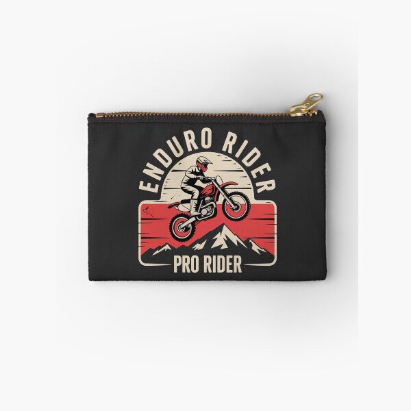 Item preview, Enduro Rider Vintage Motocross Dirt Bike Design designed and sold by IvoryArtDesign.