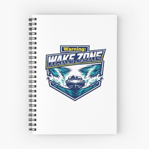 Item preview, Warning Wake Zone Powerboat Lake Life Enthusiast Gift designed and sold by chattsuede.
