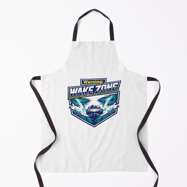 Item preview, Warning Wake Zone Powerboat Lake Life Enthusiast Gift designed and sold by chattsuede.