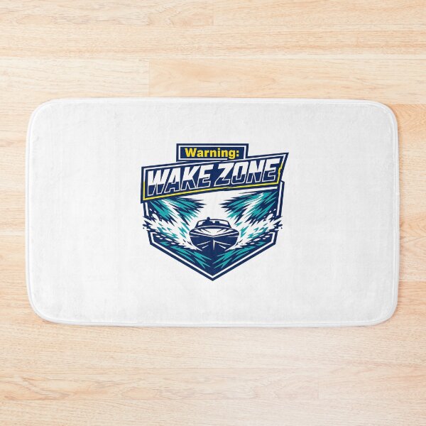 Item preview, Warning Wake Zone Powerboat Lake Life Enthusiast Gift designed and sold by chattsuede.