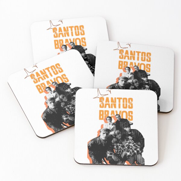 Item preview, Santos Bravos Retro Half-tone Aesthetic designed and sold by moamaxshop.
