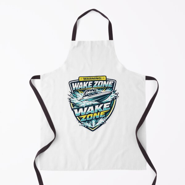Item preview, Warning Wake Zone Boating Humor For Lake Life designed and sold by chattsuede.