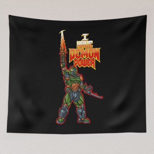 Item preview, I Have The Demon Power - Cosmic Slayer Mashup designed and sold by MrGlayga.