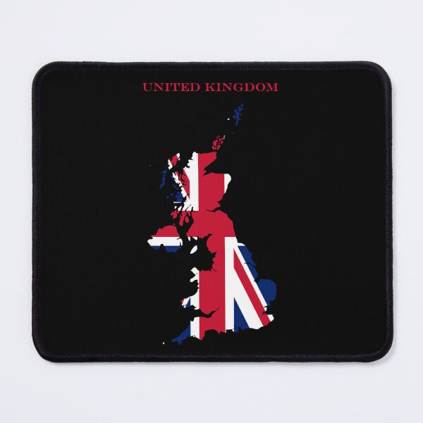Item preview, United Kingdom Map Flag Silhouette UK Pride Union Jack Gift designed and sold by NTGUILTY.