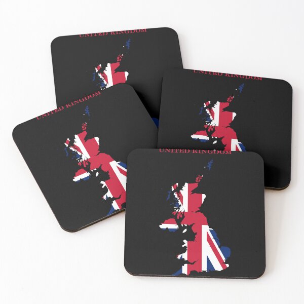 Item preview, United Kingdom Map Flag Silhouette UK Pride Union Jack Gift designed and sold by NTGUILTY.