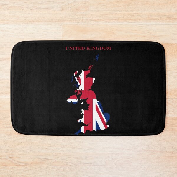 Item preview, United Kingdom Map Flag Silhouette UK Pride Union Jack Gift designed and sold by NTGUILTY.