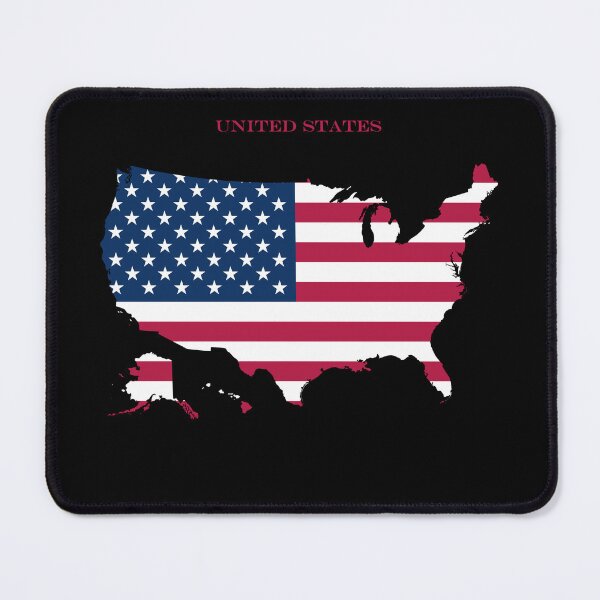 Item preview, United States Map Flag Silhouette USA Pride Patriotic Gift designed and sold by NTGUILTY.