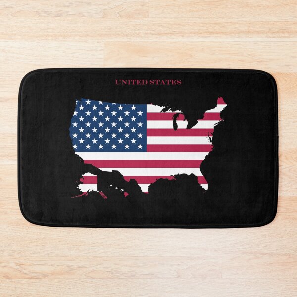 Item preview, United States Map Flag Silhouette USA Pride Patriotic Gift designed and sold by NTGUILTY.