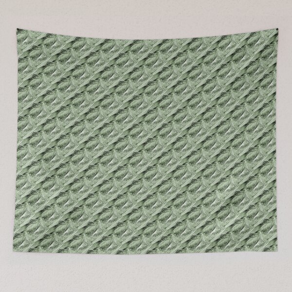 Item preview, Diagonal Grunge Abstract in Green designed and sold by Artistestella.