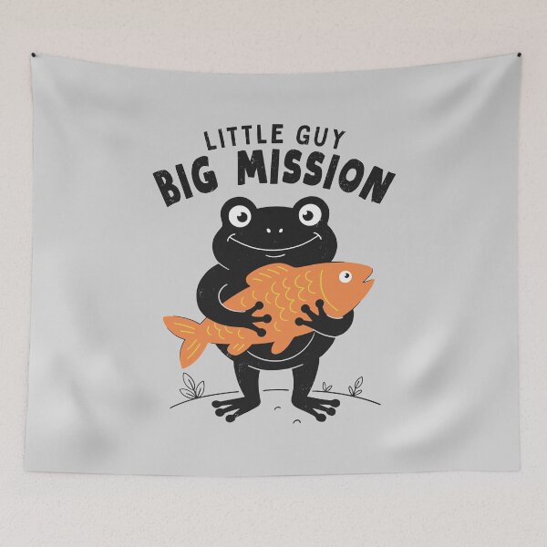 Item preview, Little Guy, Big Mission designed and sold by GODZILLARGE.