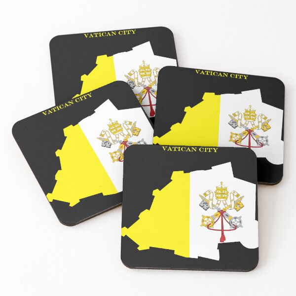 Item preview, Vatican City Map Flag Silhouette Holy See Pride Heritage Gift designed and sold by NTGUILTY.