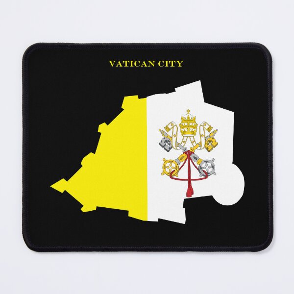 Item preview, Vatican City Map Flag Silhouette Holy See Pride Heritage Gift designed and sold by NTGUILTY.