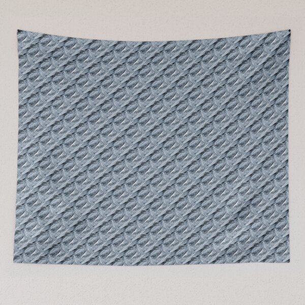 Item preview, Diagonal Grunge Abstract in Blue designed and sold by Artistestella.