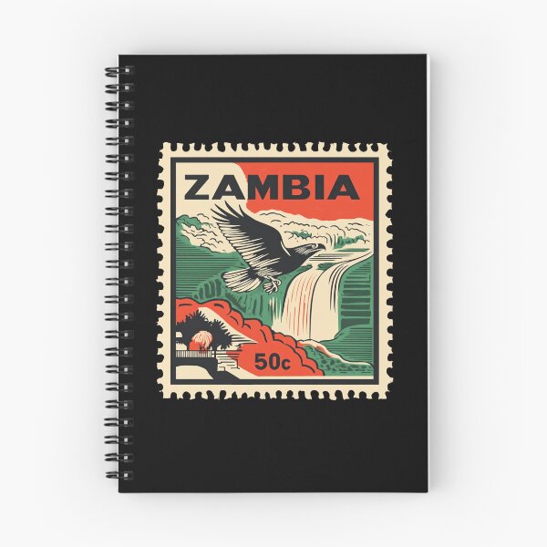 Item preview, Zambia Vintage Postage Stamp - Victoria Falls designed and sold by tiigerdad.