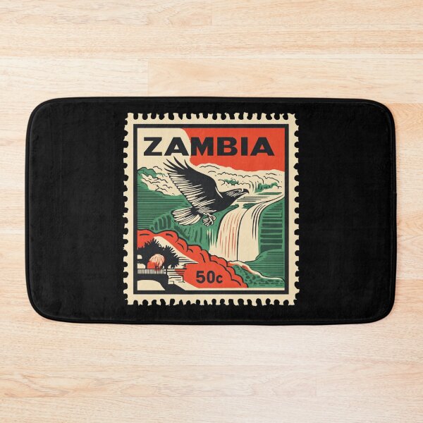 Item preview, Zambia Vintage Postage Stamp - Victoria Falls designed and sold by tiigerdad.
