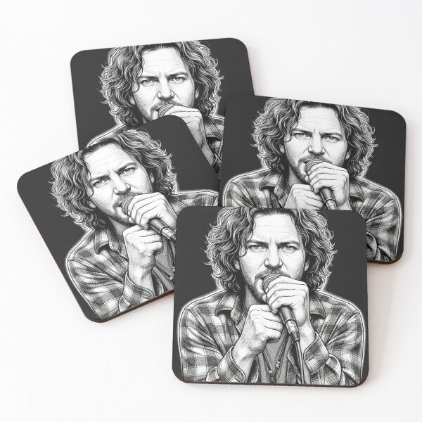 Item preview, The Voice of Seattle: 90s Grunge Legend Portrait designed and sold by Fallen Ink.