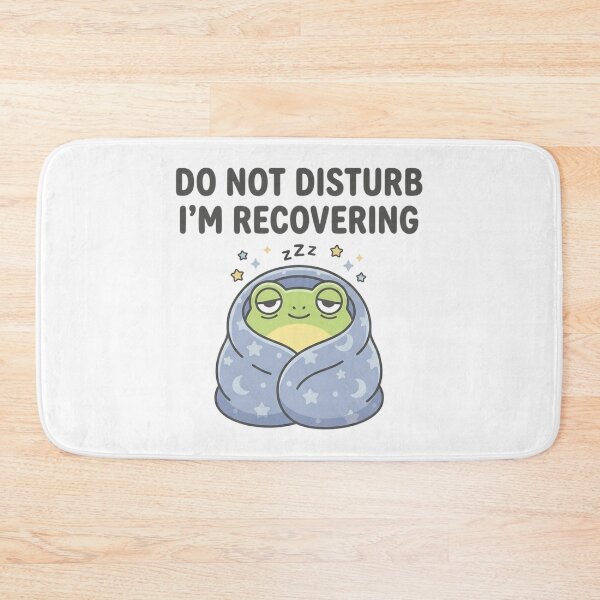 Item preview, Funny Frog Do Not Disturb I'm Recovering T-Shirt – Cozy Meme Frog designed and sold by DIRTYSKETCHH.