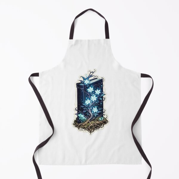 Item preview, Dark Academia Fantasy Book With Glowing Flowers designed and sold by chattsuede.