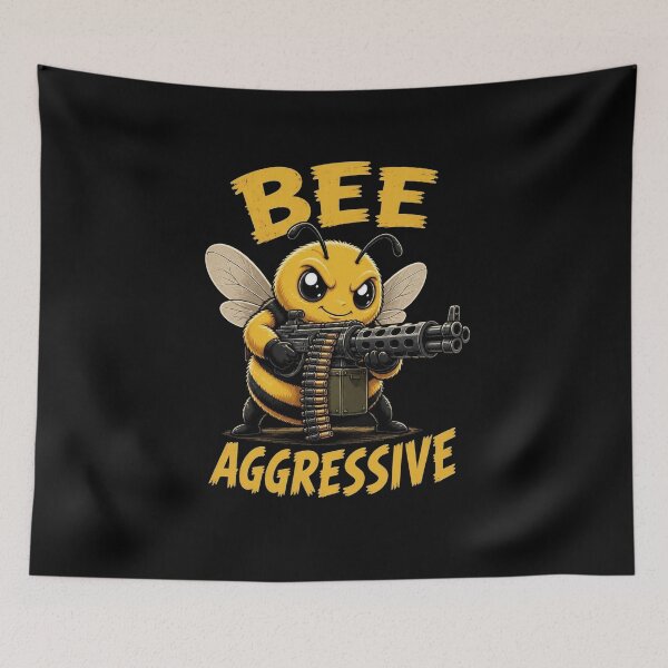 Item preview, BEE AGGRESSIVE designed and sold by Birdie and Flynn.
