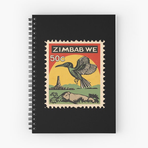 Item preview, Zimbabwe Vintage Postage Stamp - Zimbabwe Bird designed and sold by tiigerdad.