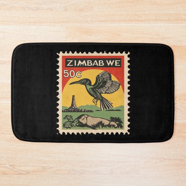 Item preview, Zimbabwe Vintage Postage Stamp - Zimbabwe Bird designed and sold by tiigerdad.