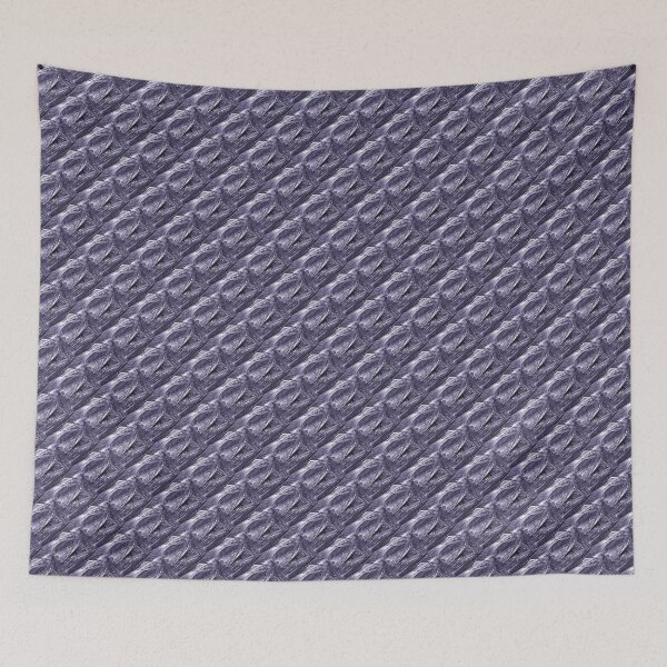 Item preview, Diagonal Grunge Abstract in Purple designed and sold by Artistestella.