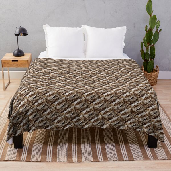 Item preview, Diagonal Grunge Abstract in Chocolate Brown designed and sold by Artistestella.