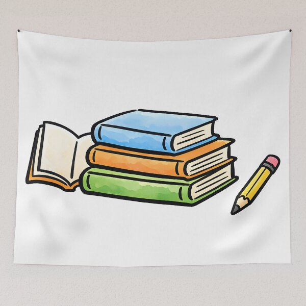 Item preview,  Book and Pencil designed and sold by GraphicsClub.