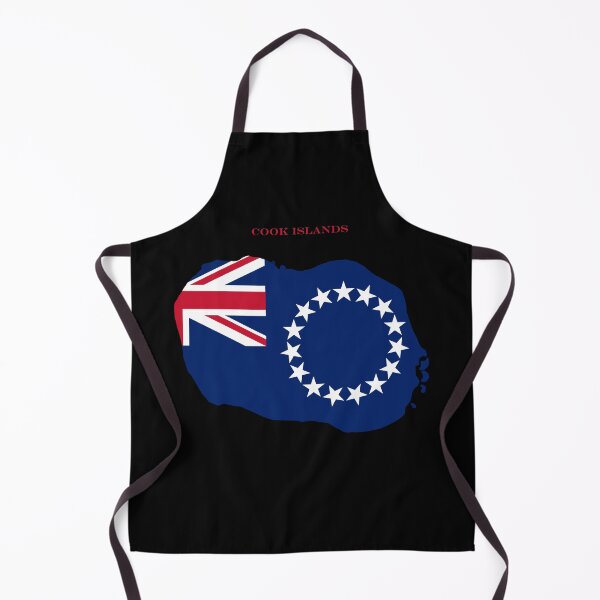 Item preview, Cook Islands Map Flag Silhouette South Pacific Heritage Gift designed and sold by NTGUILTY.