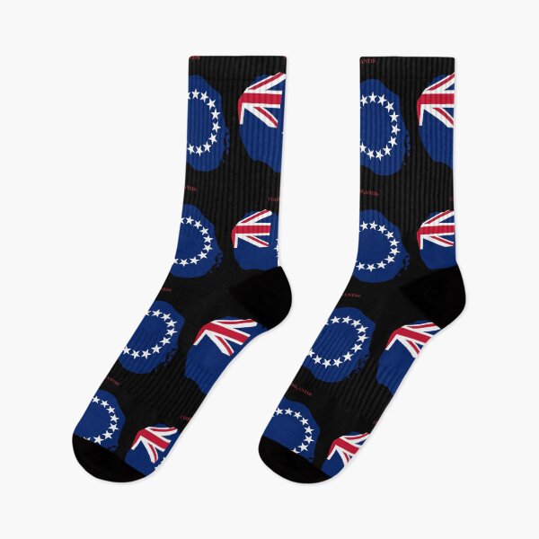 Item preview, Cook Islands Map Flag Silhouette South Pacific Heritage Gift designed and sold by NTGUILTY.