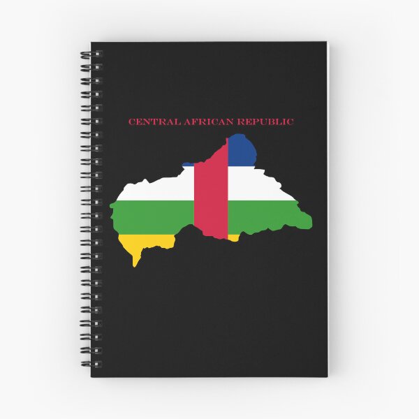 Item preview, Central African Republic Map Flag Silhouette CAR Pride Heritage Gift designed and sold by NTGUILTY.