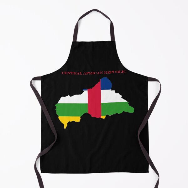 Item preview, Central African Republic Map Flag Silhouette CAR Pride Heritage Gift designed and sold by NTGUILTY.