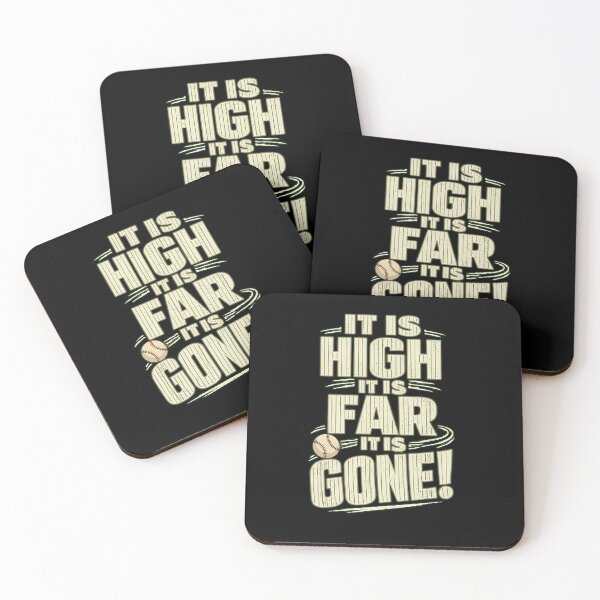 Item preview, It Is High It Is Far It Is Gone Baseball Home Run Vintage Quote designed and sold by haitrieuic96.