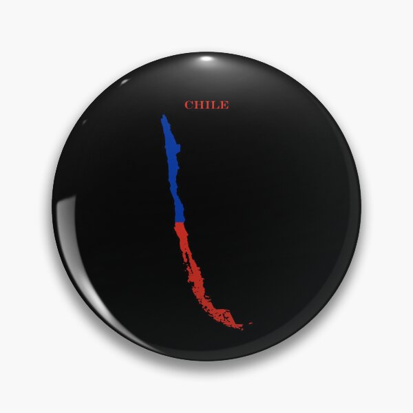 Item preview, Chile Map Flag Silhouette Chilean Pride Heritage Gift designed and sold by NTGUILTY.