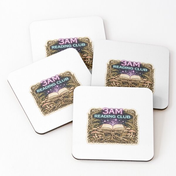 Item preview, 3am Reading Club Dark Cottagecore Fantasy Book Lover designed and sold by chattsuede.