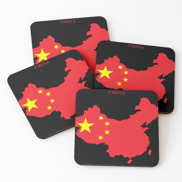 Item preview, China Map Flag Silhouette Chinese Pride Heritage Culture Gift designed and sold by NTGUILTY.