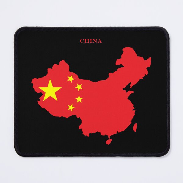 Item preview, China Map Flag Silhouette Chinese Pride Heritage Culture Gift designed and sold by NTGUILTY.