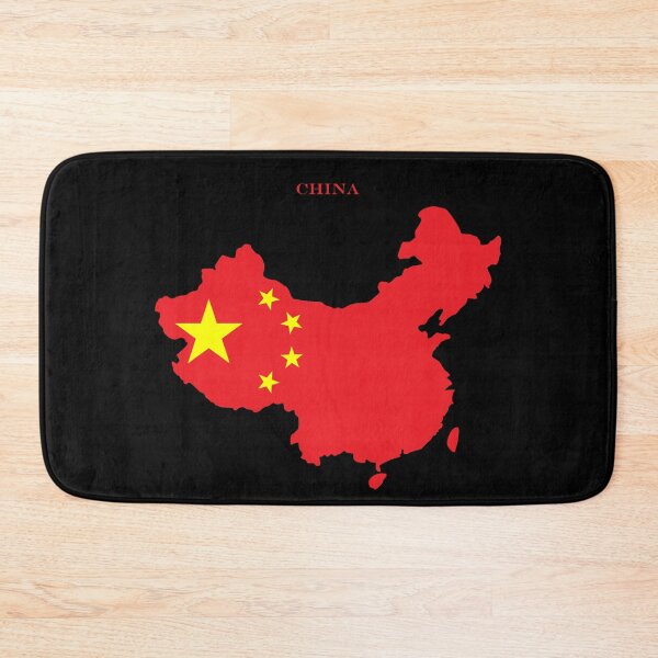 Item preview, China Map Flag Silhouette Chinese Pride Heritage Culture Gift designed and sold by NTGUILTY.