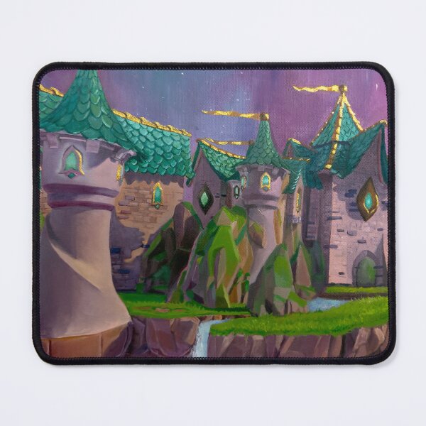 Item preview, Dream Weavers Oil Painting Print Spyro the Dragon designed and sold by lozdavis.