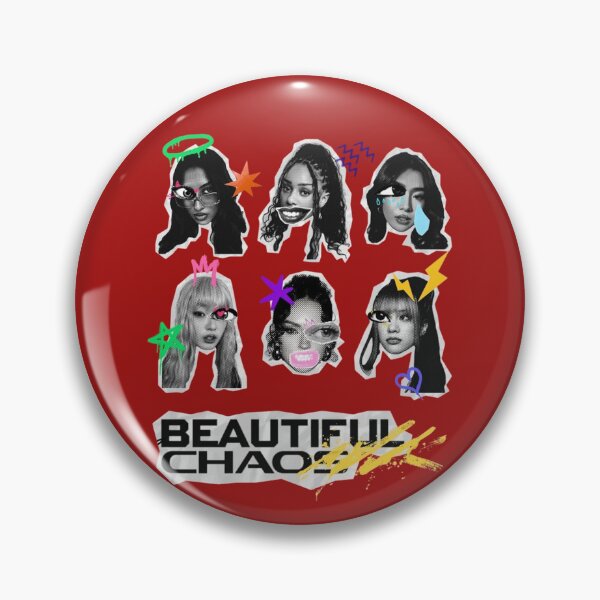 Item preview, KATSEYE Beautiful Chaos Punk Collage designed and sold by moamaxshop.