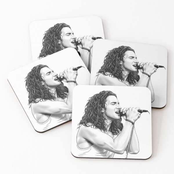 Item preview, The Seattle Surfer: Young Grunge Vocalist Portrait designed and sold by Fallen Ink.