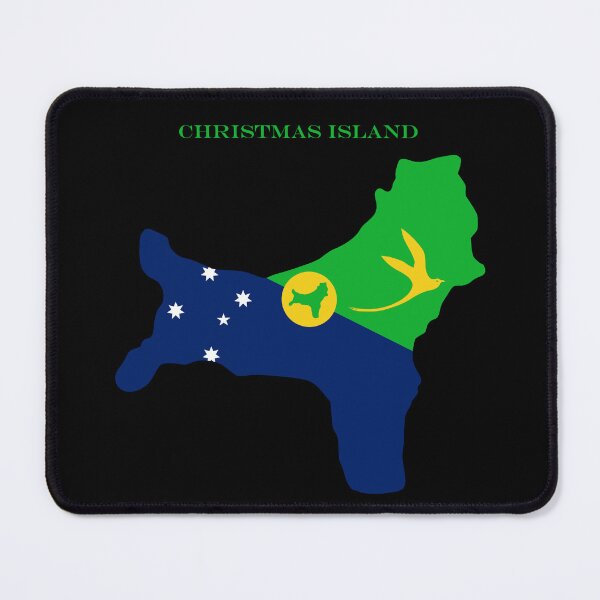 Item preview, Christmas Island Map Flag Silhouette Australian Territory Pride Gift designed and sold by NTGUILTY.