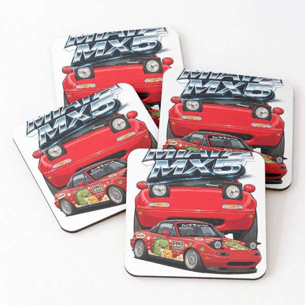 Item preview, Classic Miata MX-5 Cartoon Drift Style Artwork designed and sold by Yomu1.