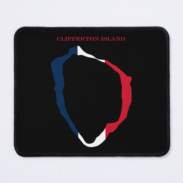 Item preview, Clipperton Island Map Flag Silhouette Pacific Atoll Heritage Gift designed and sold by NTGUILTY.
