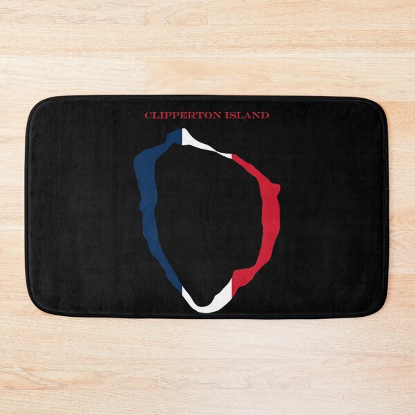 Item preview, Clipperton Island Map Flag Silhouette Pacific Atoll Heritage Gift designed and sold by NTGUILTY.