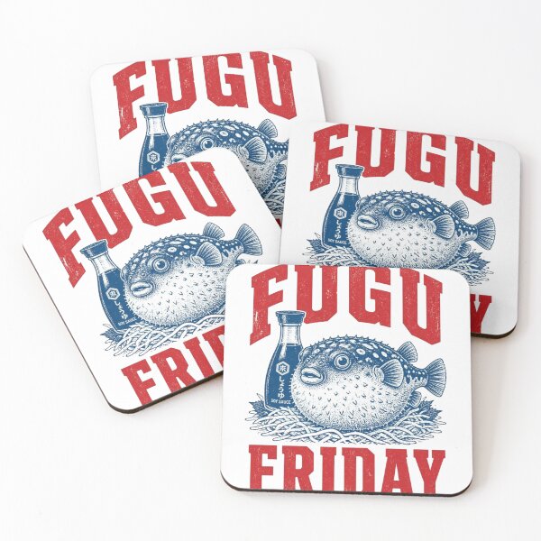 Item preview, FUGU FRIDAY. Japanese Pufferfish. designed and sold by Birdie and Flynn.