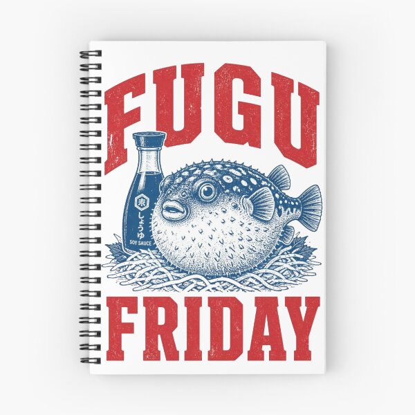 Item preview, FUGU FRIDAY. Japanese Pufferfish. designed and sold by Birdie and Flynn.