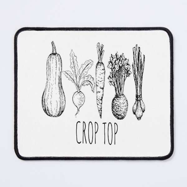 Item preview, Vintage Vegetable Garden Crop Top Pun - Hand-Drawn Botanical Sketch designed and sold by haitrieuic96.