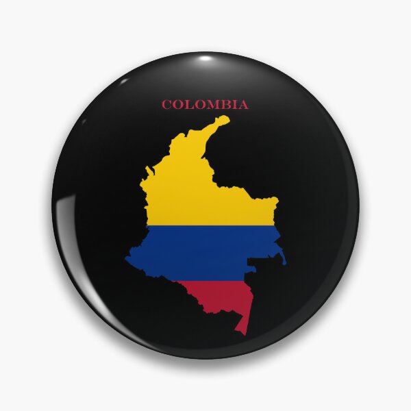 Item preview, Colombia Map Flag Silhouette Colombian Pride Heritage Culture Gift designed and sold by NTGUILTY.